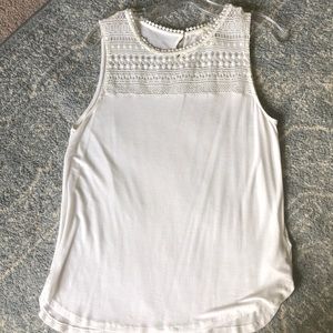 H&M White Tank With Simple Design